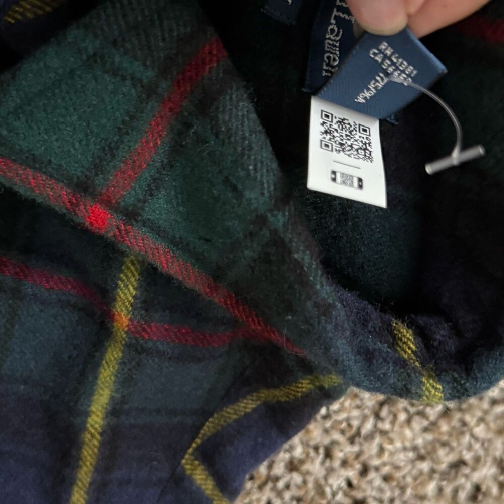 Polo Ralph Lauren Men’s Size Medium NWT The Polo Tartan Work shirt MSRP $398.00 - Picture 7 of 11